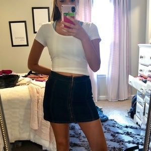 Forever 21 Jean Skirt